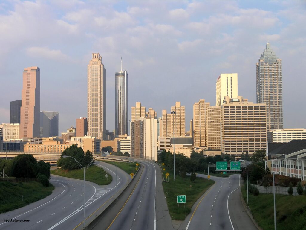 Atlanta Skyline Morning